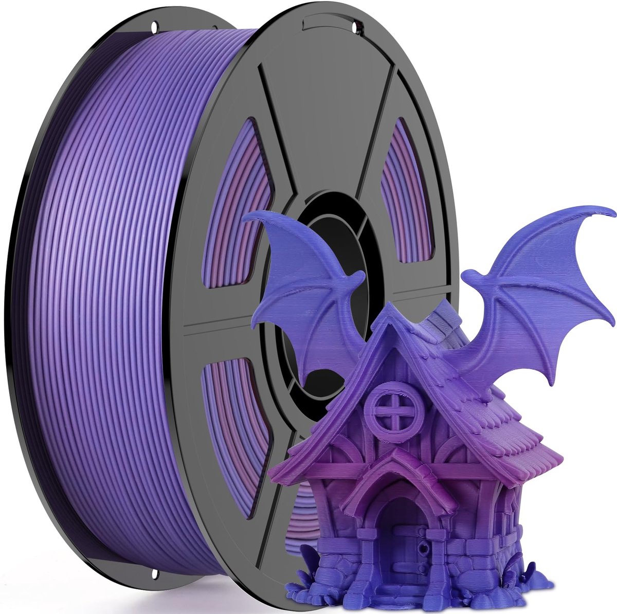 IMPERATORIS® PLA 3D Printer Filament - Printfilament - Eenvoudig Printen - 1KG -Twilight course
