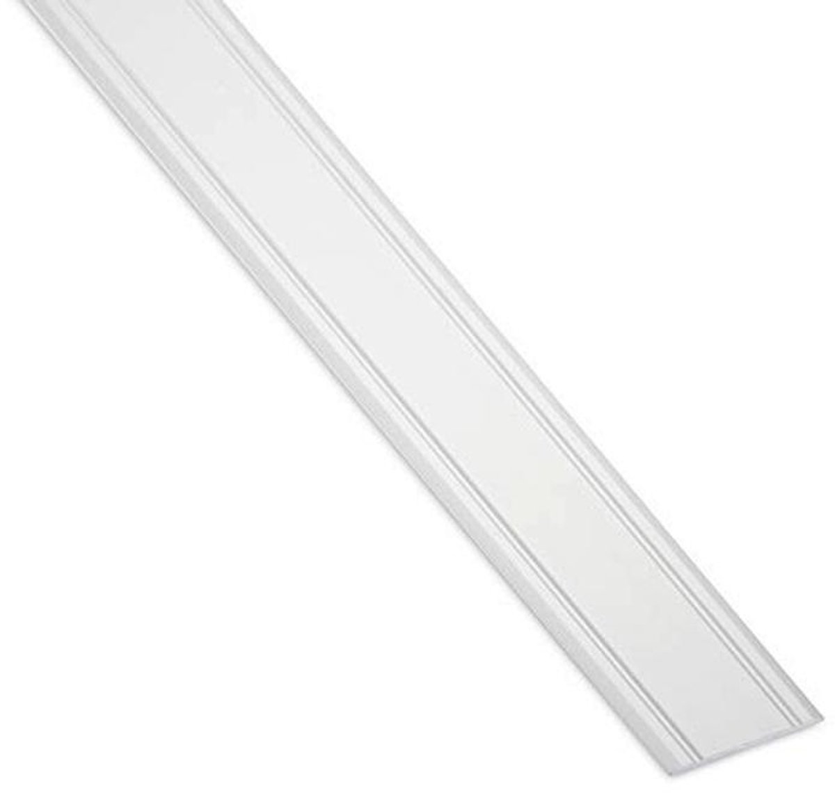 Overgangsprofiel zelfklevend extra plat zilver geanodiseerd 30 mm 100 cm