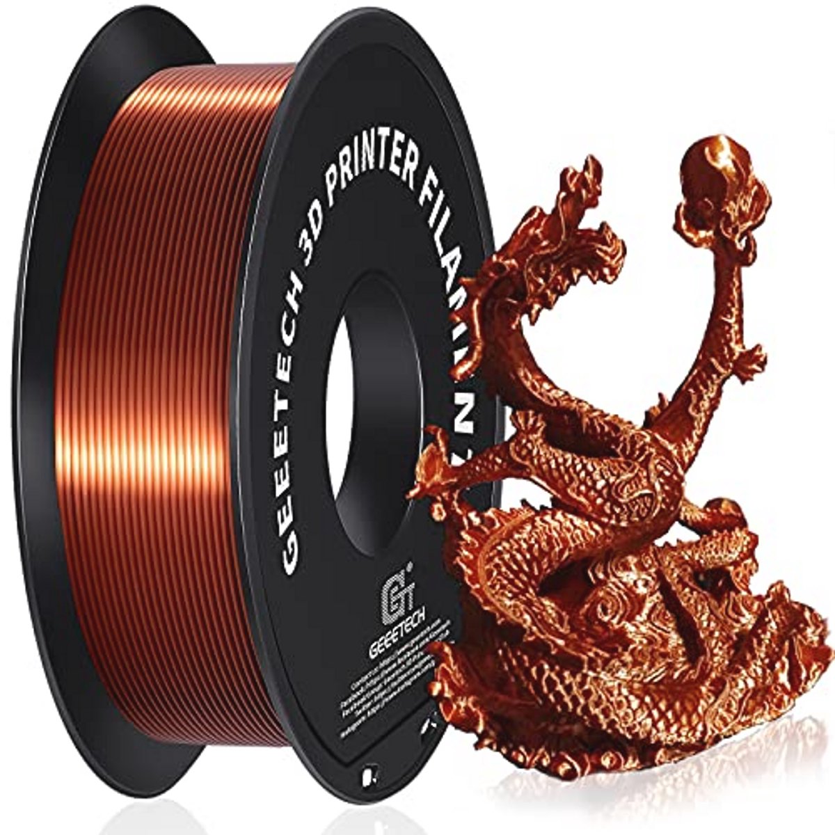 Zijdeachtig PLA Filament 1,75mm voor 3D Printers - 1kg Spoel