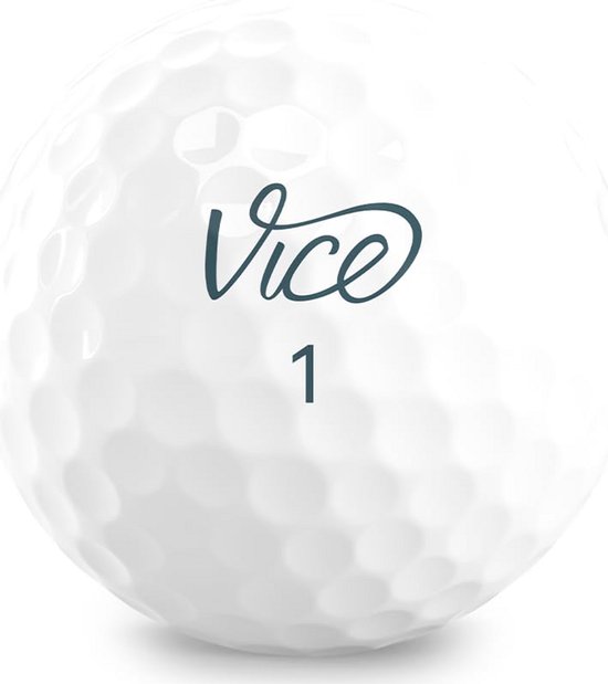 Uniseks Bal - Golfbal - Afstand op de tee - Zacht gevoel op de green - Maat M - Wit — afbeelding 3
