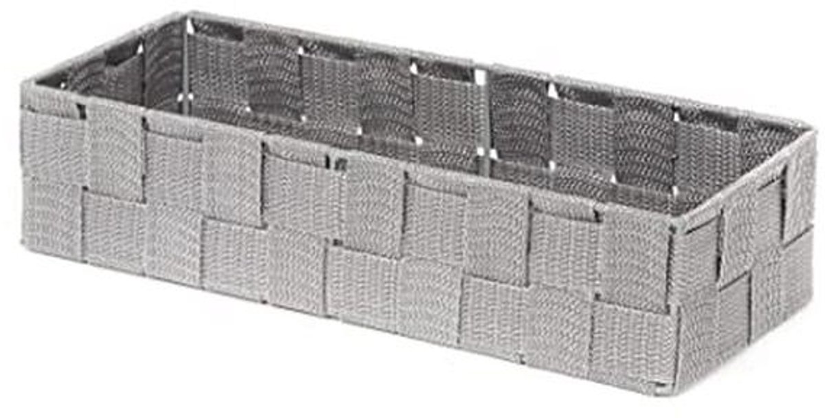 Lade-organizer Grijs 12 x 30 x H.7 cm - Perfecte Oplossing voor Orde in Huis