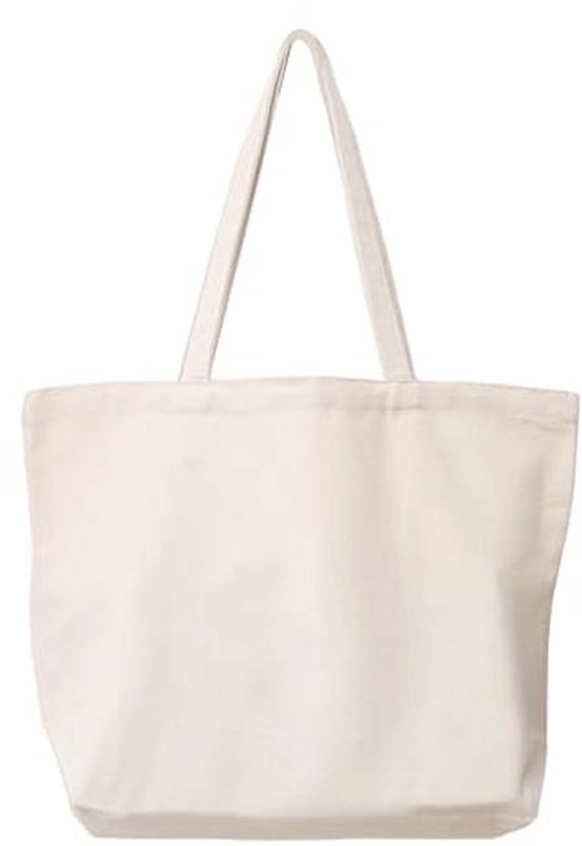 Jute tas voor schilderen - onbedrukte draagtas en klassieke shopper