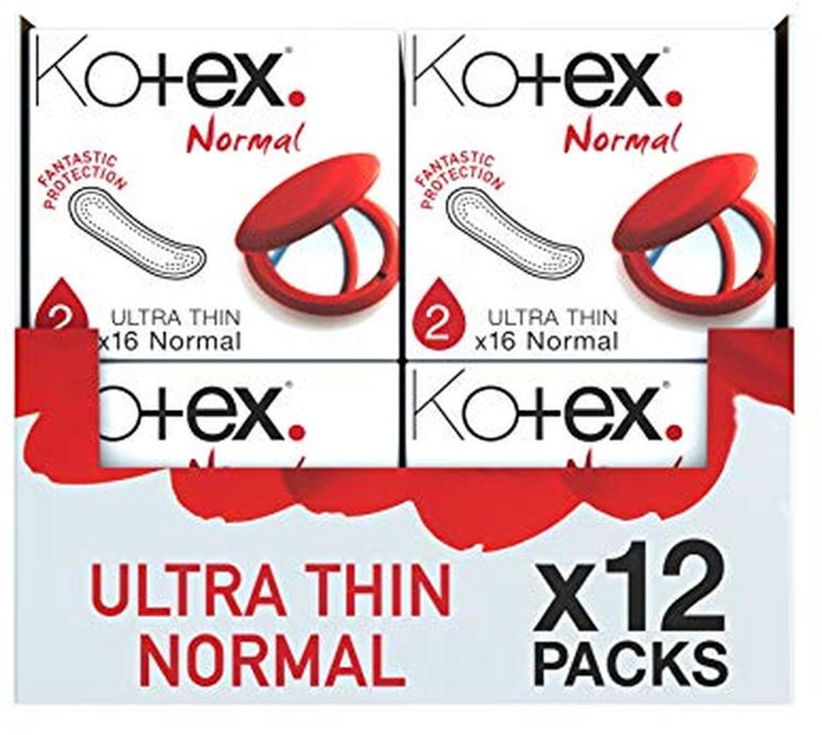 Ultra Dunne Normal Hygiëneverbanden - 192 Stuks - Waardepakket