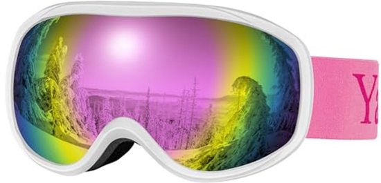 Skibril met UV 400 en Anti-condens Technologie - Dual Lens Snowboard Goggles voor Helm Compatibiliteit