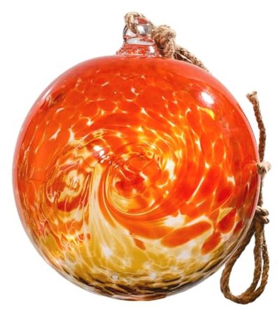 Grote Glazen Bal 6 Inch voor Tuin en Interieur - Handgemaakt Ornament ...