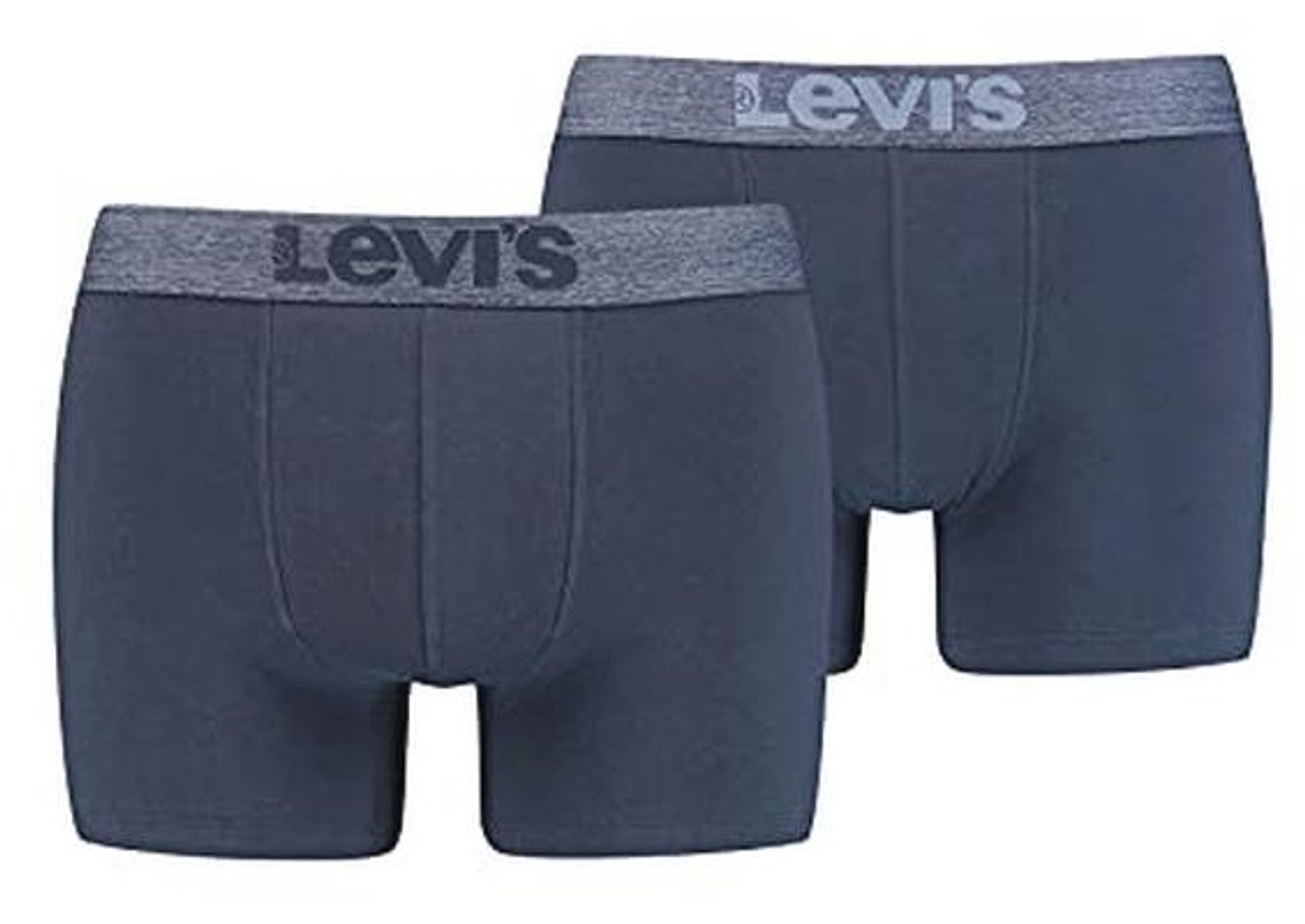 Boxershorts voor heren (2-Pack) - Donkerblauw
