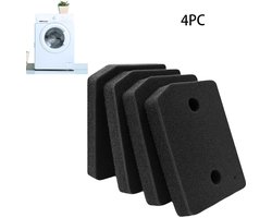 4 Stuks Droger Filter Sponsfilter -20.7*15.7*3CM -Schuimfilter voor roterende trommeldroger -Geschikt voor alle Miele T1 warmtepompdrogers - Filter spons foam van condensor wasdroger alternatief geschikt -Basisfilter -Zwart