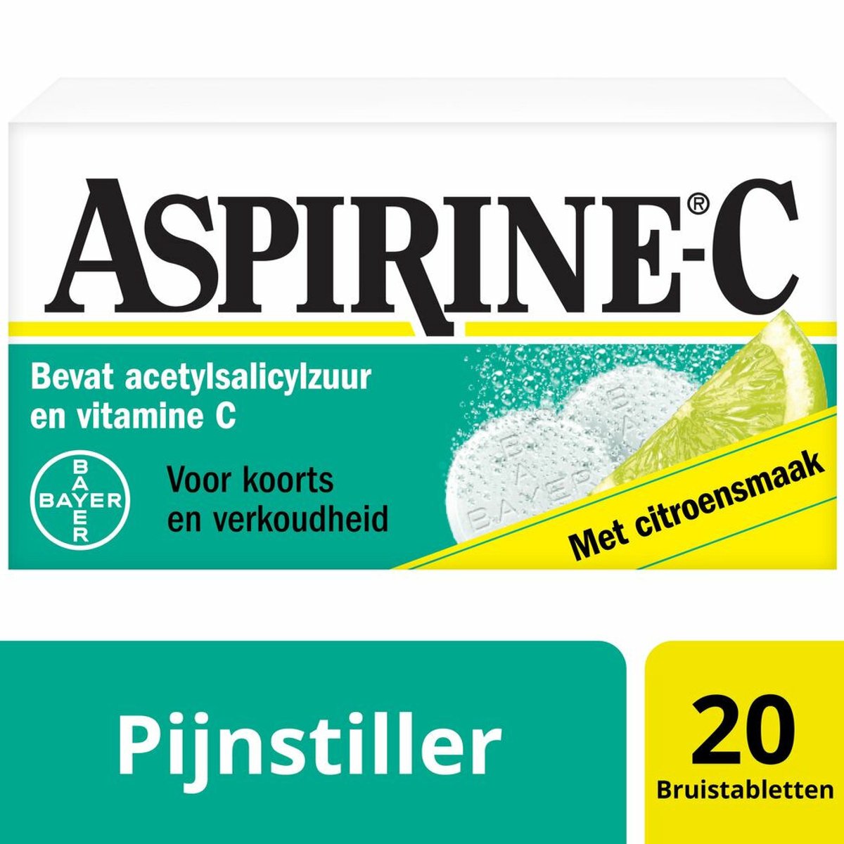Aspirine C - 2 x 10 bruistabletten