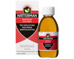 Omslag van Natterman Bronchicum Extra Sterk - 3 x 200 ml - Voordeelverpakking