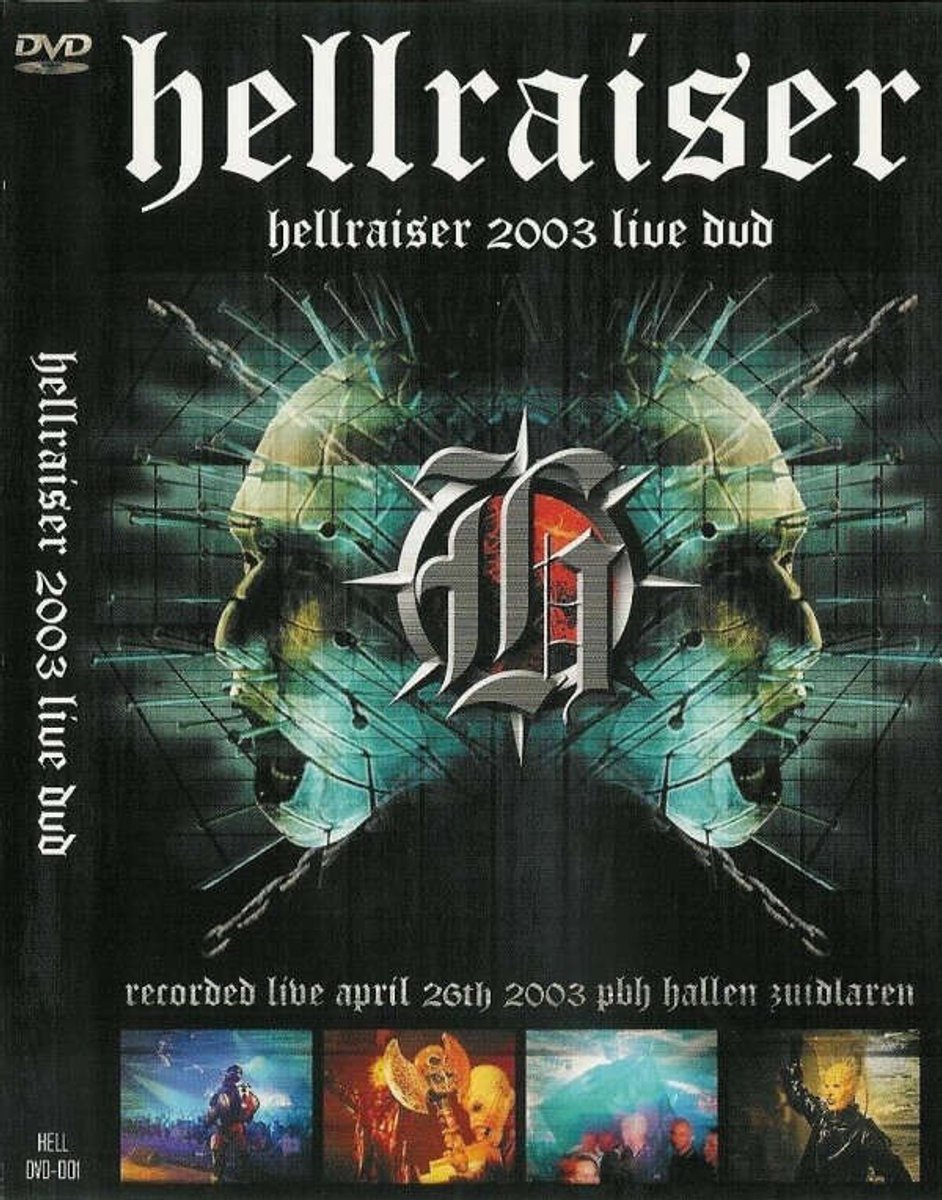 Hellraiser 2003 Live, Various | Media condition: Very Good Plus (VG+) | 1 x DVD
