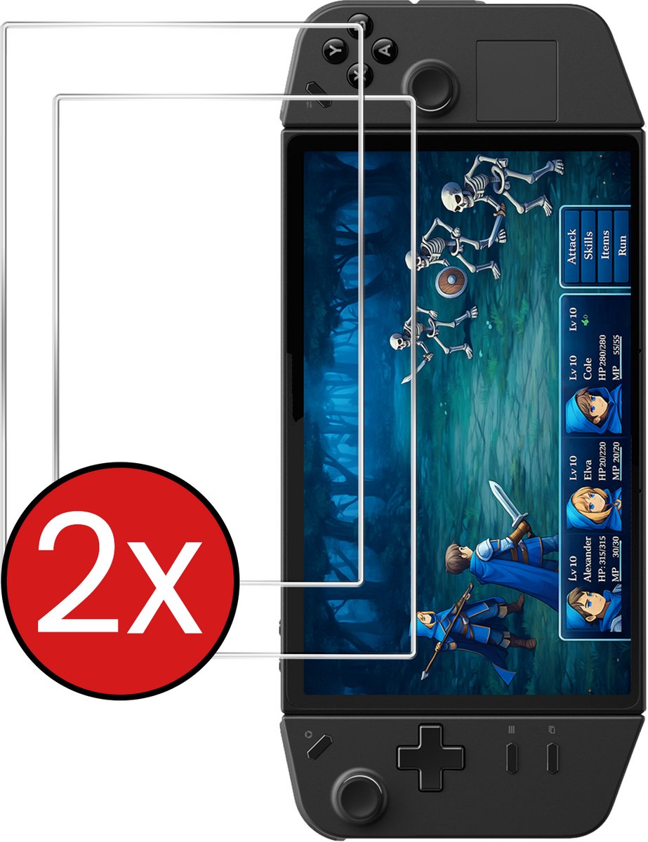 Screenprotector Geschikt voor Steam Deck OLED Screenprotector Tempered Glass Screen Protector Gehard Glas - 2 PACK