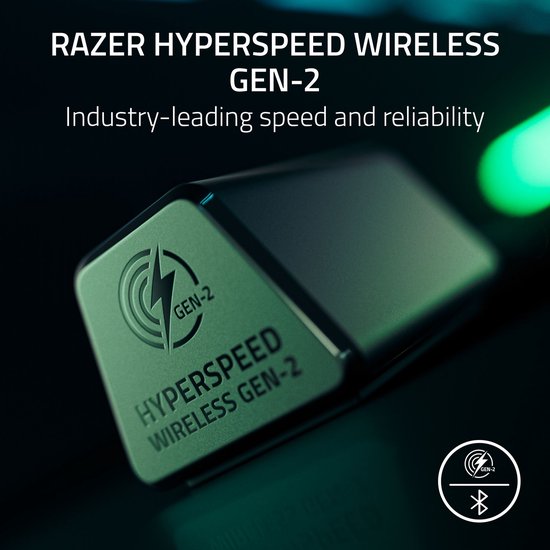 Razer Hyperspeed Wireless Gen-2 technologie.