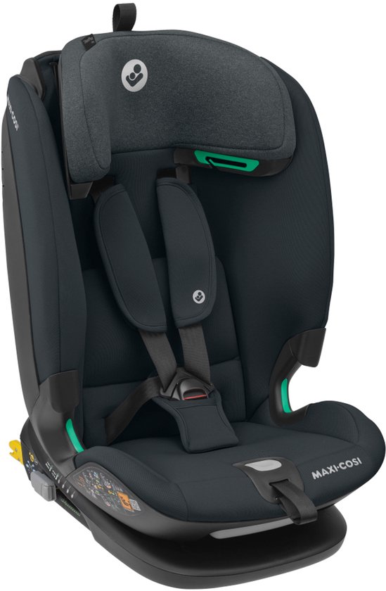 Maxi-Cosi Titan Plus i-Size Autostoeltje - Authentic Graphite - Vanaf ca. 15 maanden tot 12 jaar van Maxi-Cosi — afbeelding 5