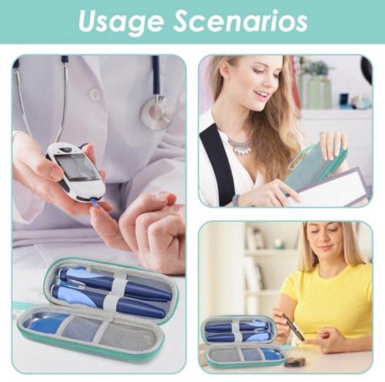 Koeltas voor Diabetici - Draagbaar en Compact voor Insuline en Medicatie — afbeelding 4