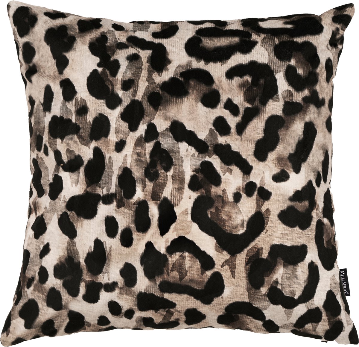 Melli Mello - Most Wanted Sierkussen - 45x45 cm - Velvet - Luipaardprint - Omkeerbaar