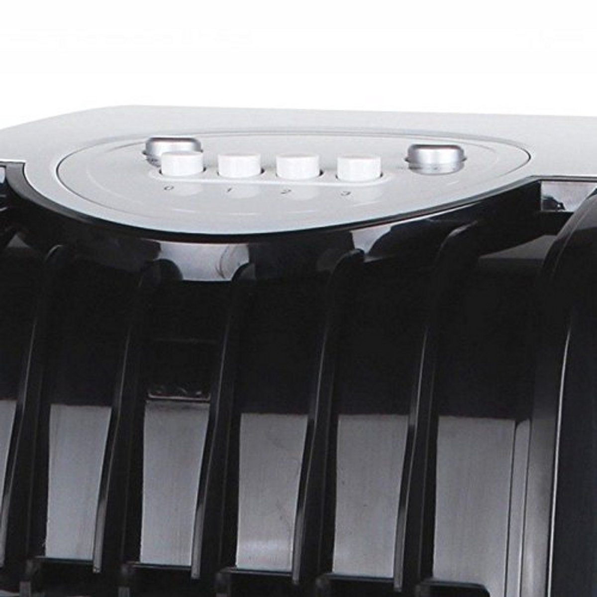 3-in-1 Verdampingsairconditioner met 3 Snelheden en Luchtbevochtiger - Zwart