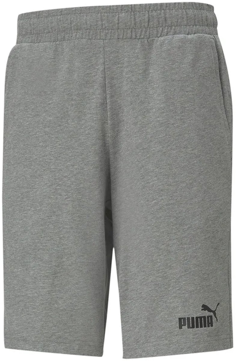 Puma Essential Korte Broek L Man Grijs