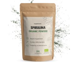 DA Cupplement Spirulina Poeder Biologisch 150 gram - Algen - spirulina tabletten biologisch - Vegan - Zonder toevoegingen - Lab getest - 18 dagen voorraad per zakje