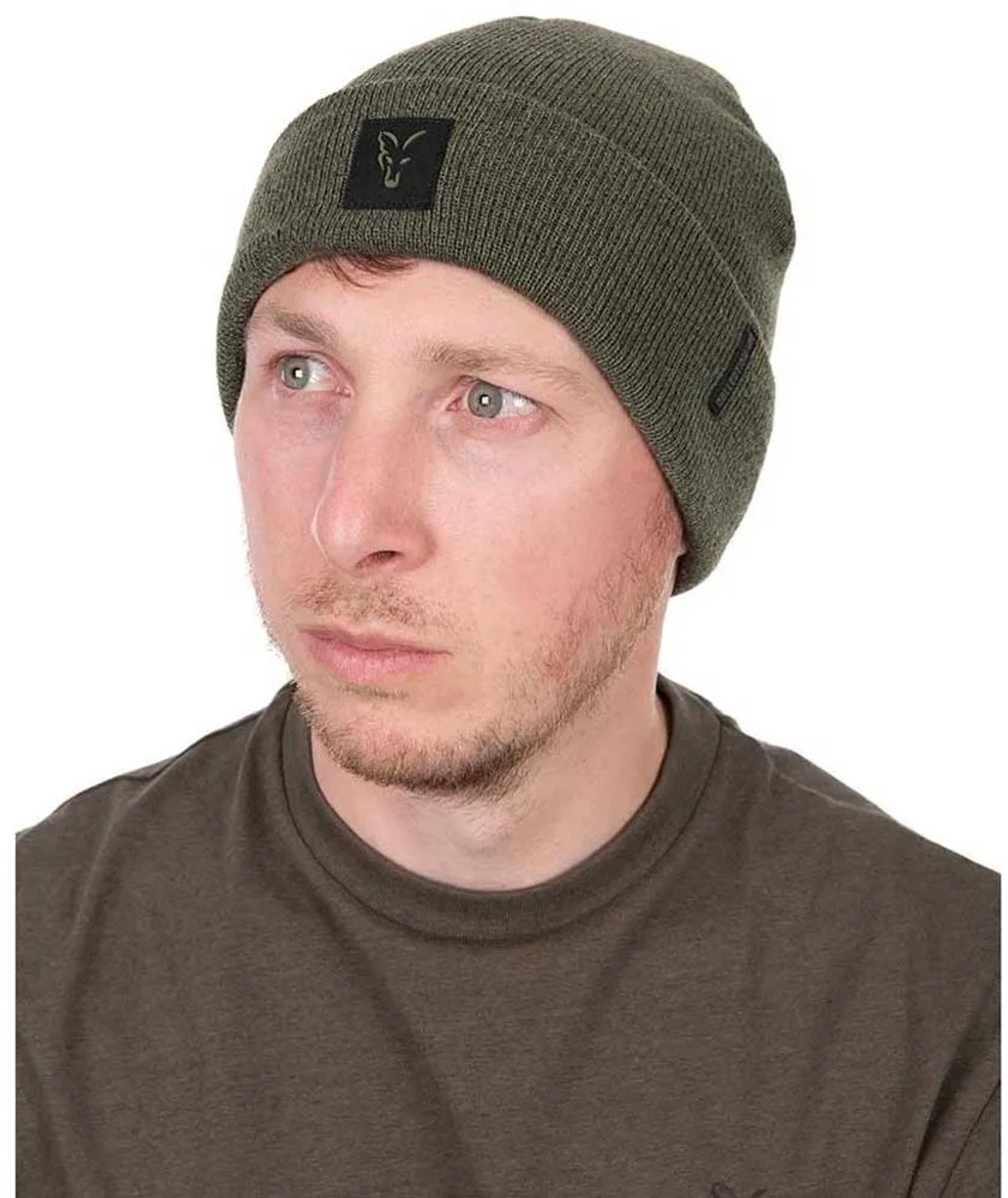 Fox Collection Beanie - Kleur : Green-Black