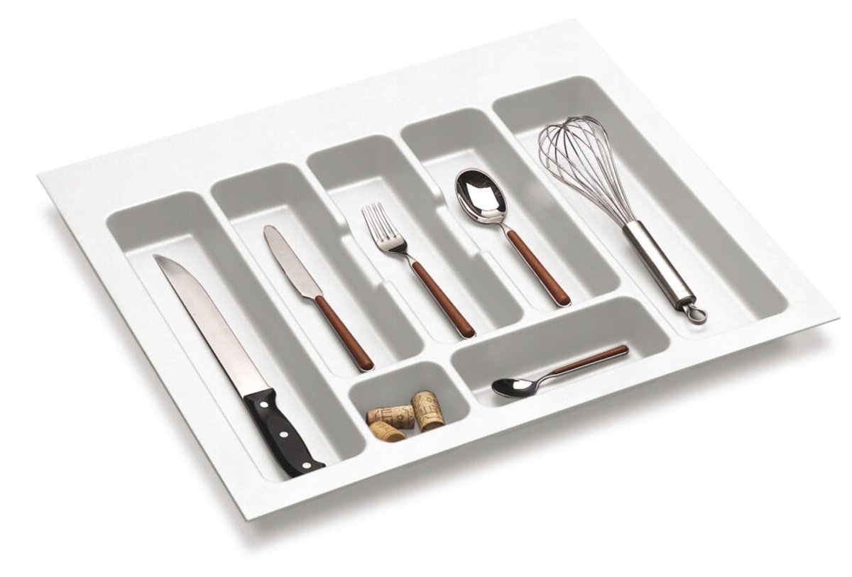 CLASSIC bestekbak wit voor 60 cm lade – Organiseer uw keuken
