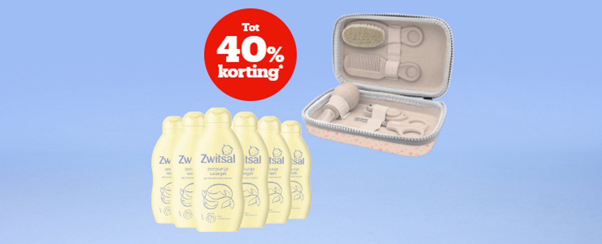 Tot 40% korting*