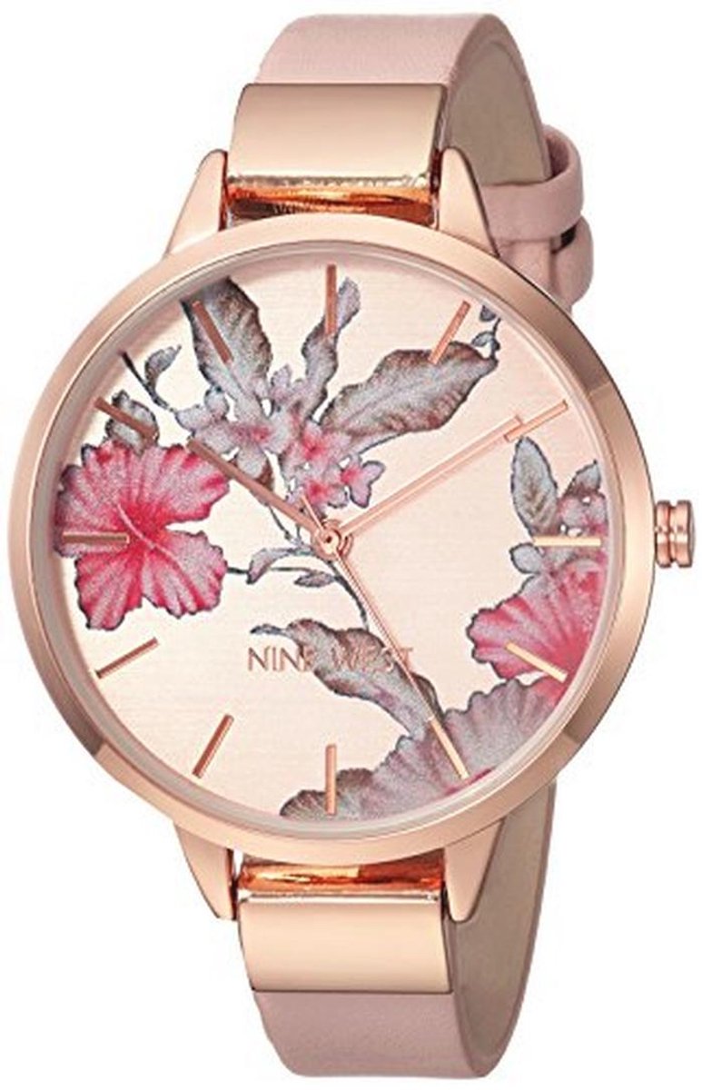 Floral Dial Strap Watch voor Dames