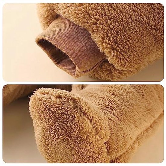 Vine Newborn Baby Hooded Fleece Footed Romper Snowsuit Baby Jumpsuit Outfits — afbeelding 4