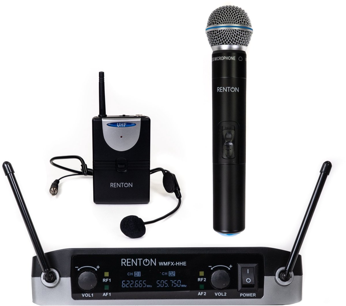 Renton WMFX Wireless Combo Microphone Set
