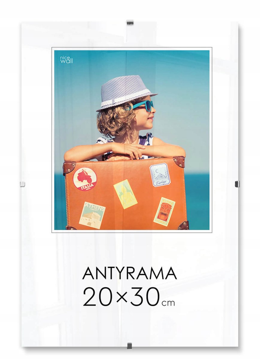 Antyrama 20x30 cm - Fotolijst met Plexiglas en HDF