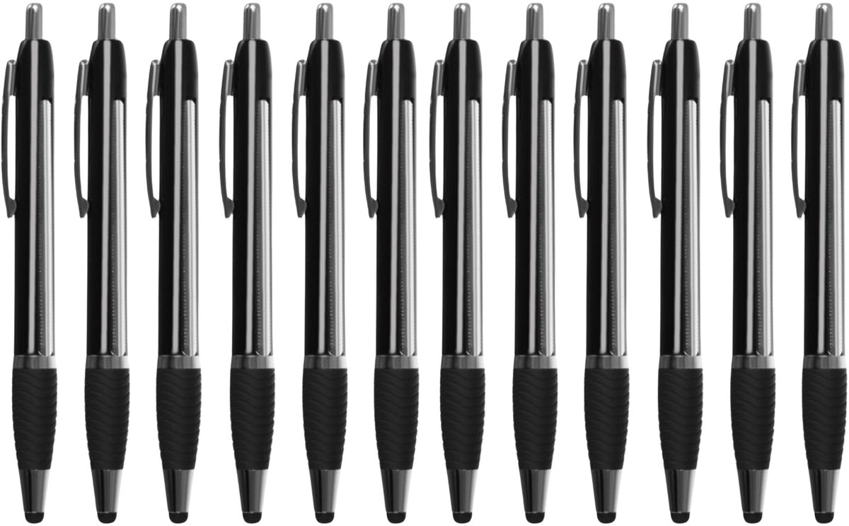 Maaleo Spiekpen - 12x stuks - weggevertje - balpen - pen met spiekbriefje - spiek pen