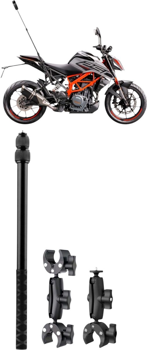 PRO Motor Bundle Voor Insta360 One X5 - Motor kit 4 Insta360 One X4 - Motorcycle Mount Insta360 - Insta360 X5 X4 X3 X2 X R Ace GO3 GO 2 - Insta360 Accessoires-Insta360 Motor X5- Motor kit Mount For Insta360 X5 X4 X3X2 X