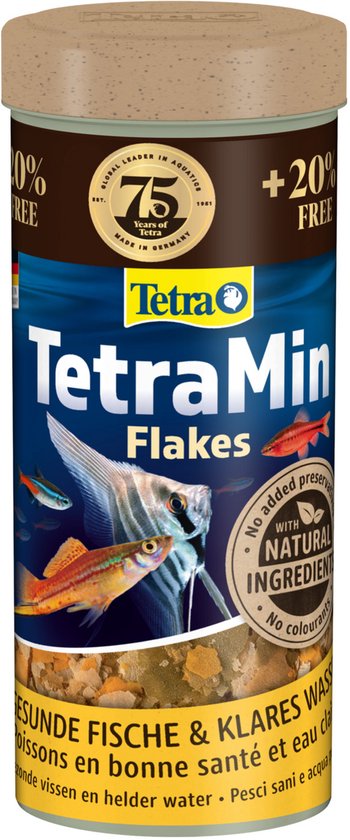 Tetra Tetramin Hoofdvoer - Vissenvoer - 250 ml - 52 GR - 1ST
