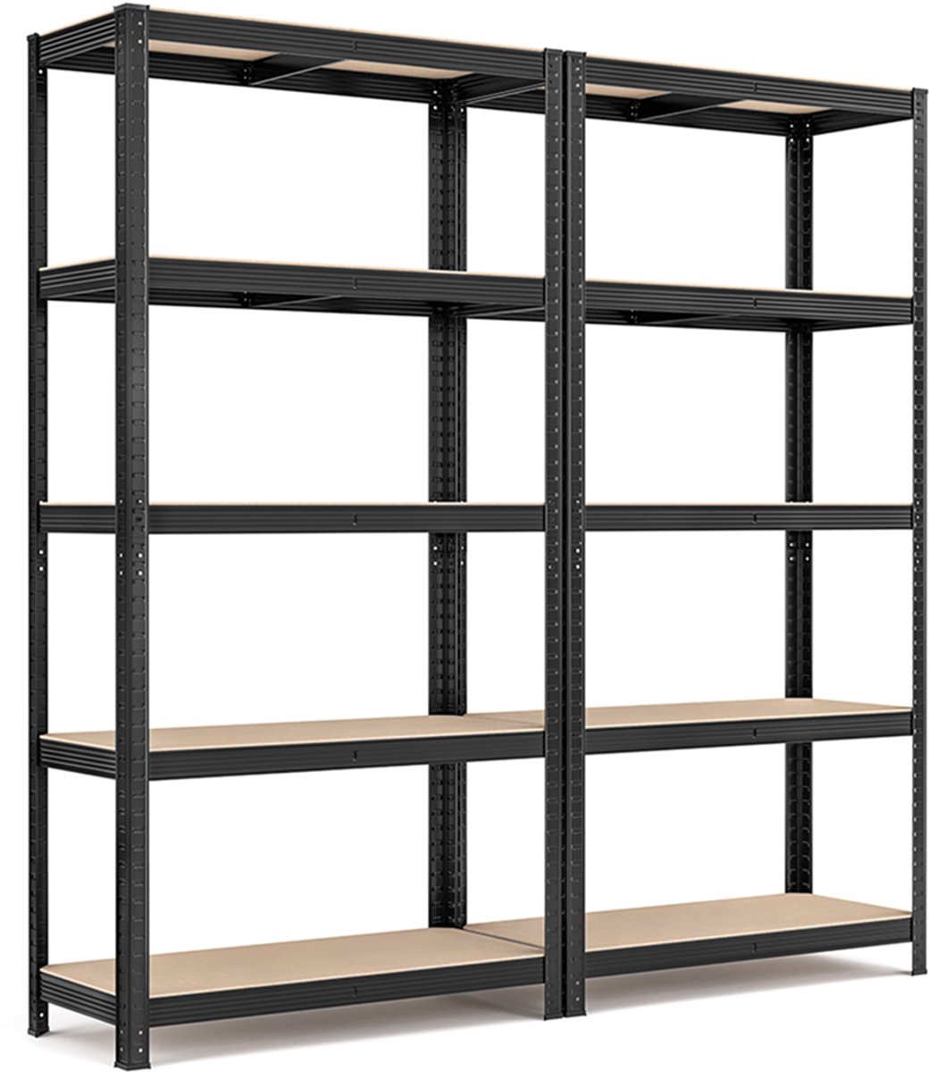Opbergplanken – Set van 2 – 180×90×40 cm – Hout