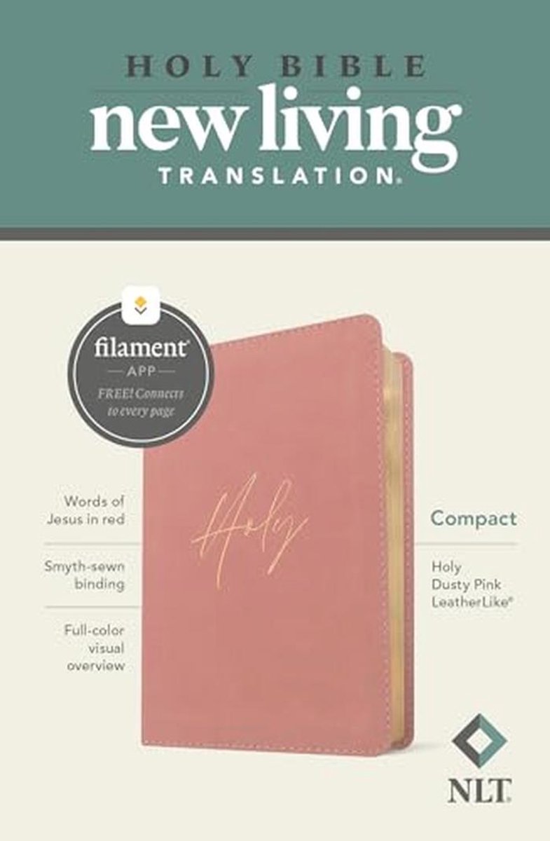 NLT Compact Bible, Filament-Enabled Edition (Leatherlike, - afbeelding 3