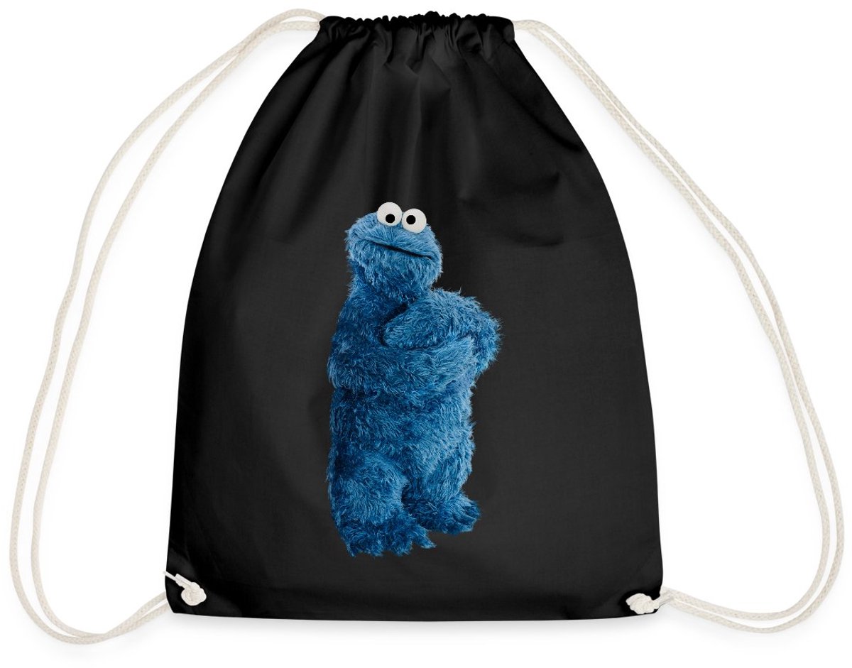 Sesamstraat Koekiemonster Pose Gymtas
