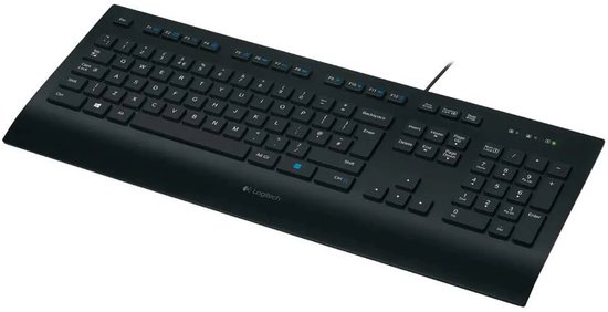 Logitech K280e - Bedraad Toetsenbord - QWERTY US ISO - Zwart