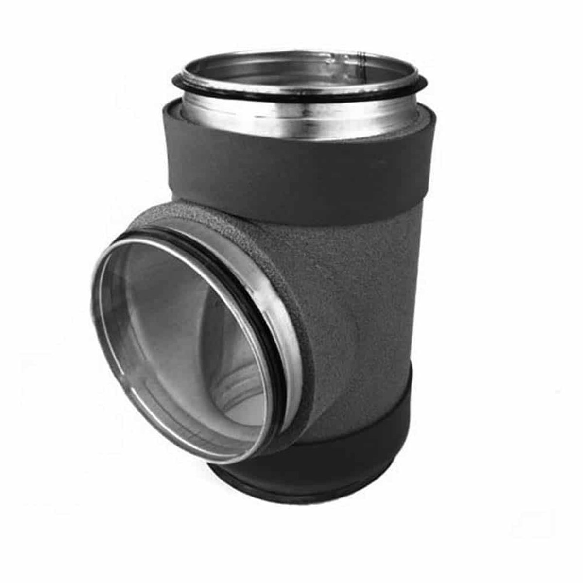 Thermoduct geisoleerde spiro T Stuk Ø 315 mm aftakking Ø 315 mm