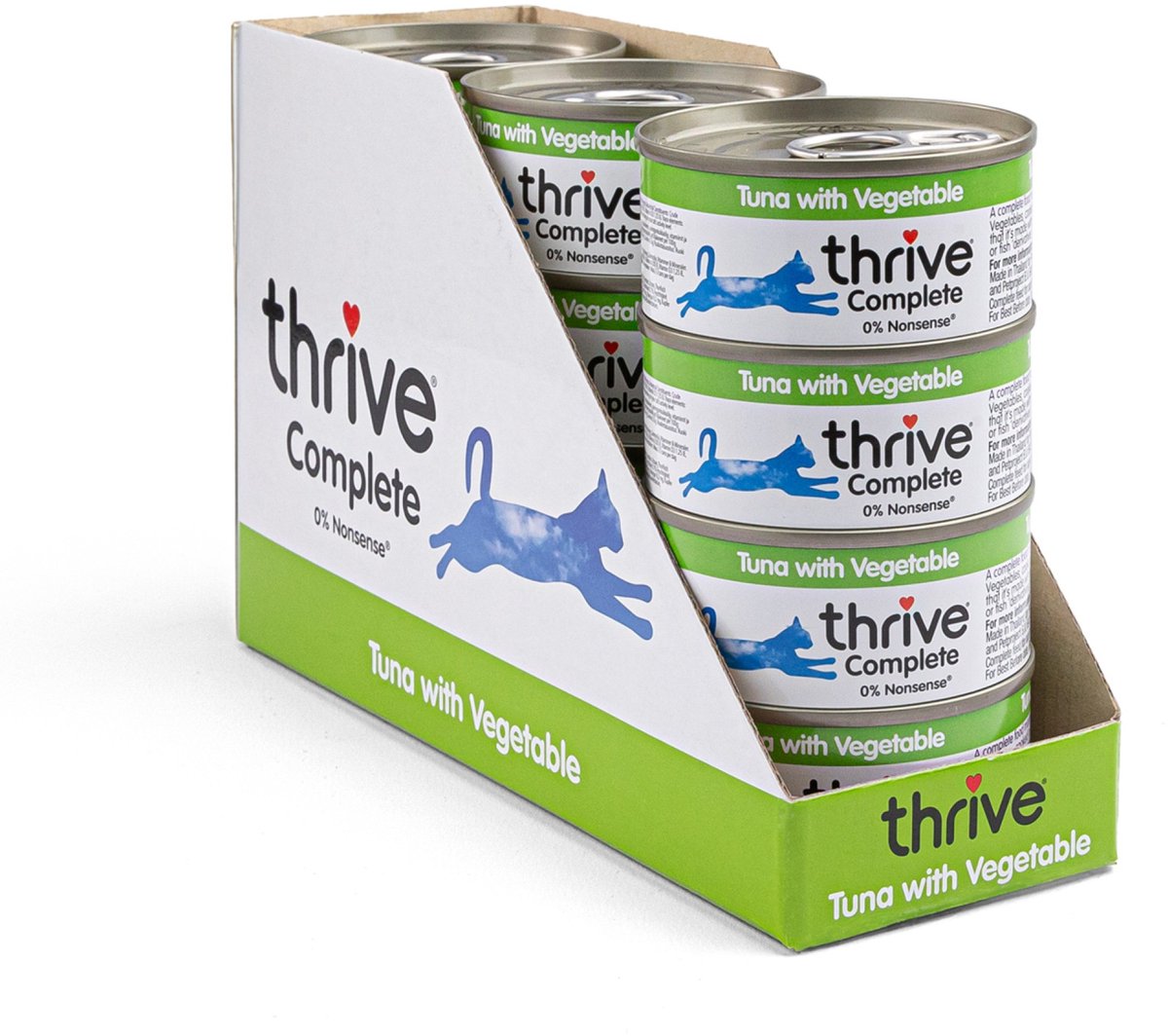 Thrive Complete Kattenvoer - Tuna with Vegetable - 12 x 75 g