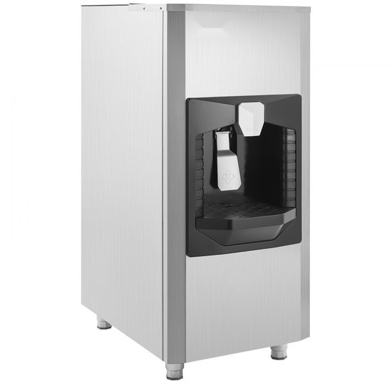 IJsdispenser - IJsopslagbak - Capaciteit 80 kg - Automatische Uitgifte 9 kg/min - Ingebouwde IJscrusher - In Hoogte Verstelbare Poten - Voor Horeca en Commerciële IJsmachines van Merkloos — afbeelding 5