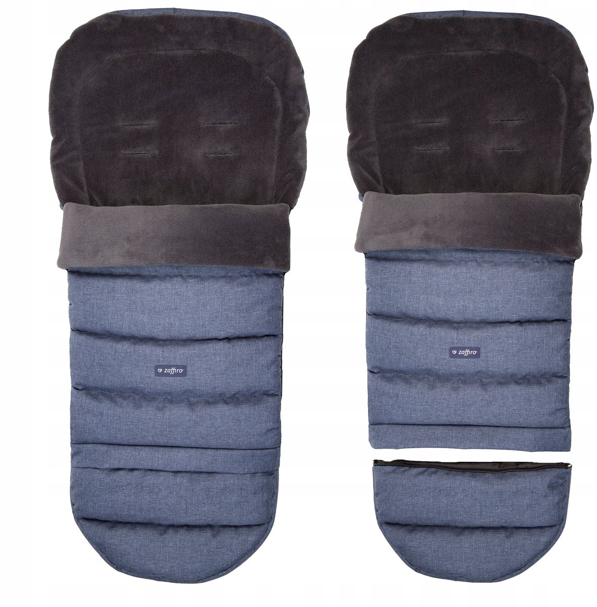 Zaffiro S20+ iGrow Plusz: Warme 4-in-1 Combi Kinderwagen Slaapzak