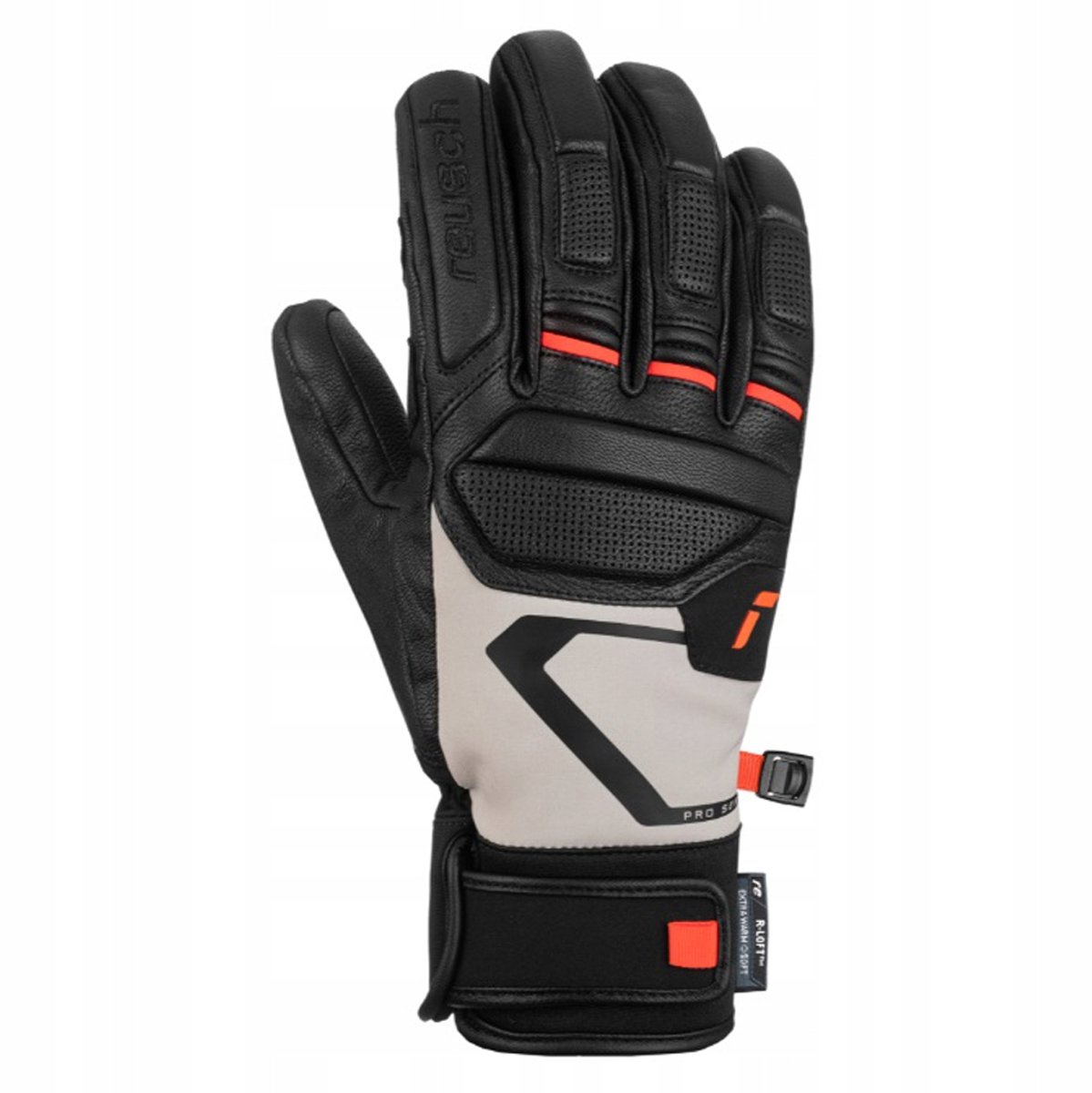 Reusch Pro Rc Skihandschoenen Heren Glacier Fluo Zwart