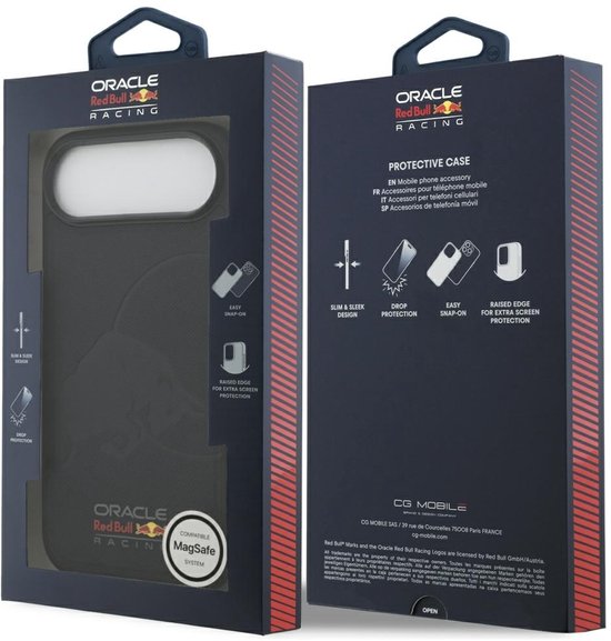 Red Bull Iphone Hoesje Air Meshed Debossed Bull Magsafe Hoesje van Red Bull — afbeelding 5
