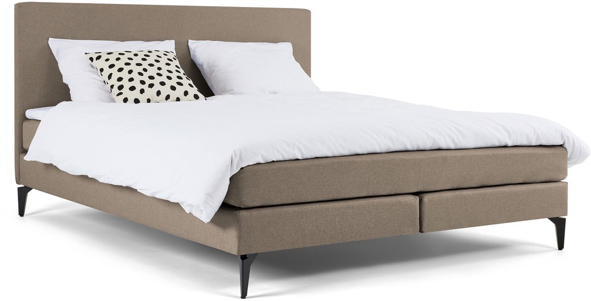 Maxi Boxspring Cisano - 140 x 200 cm - taupe