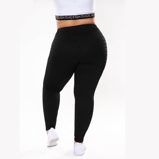 IMPULSE PLUS SIZE Anti-Cellulitis Legging voor Dames maat XXXL zwart — afbeelding 3