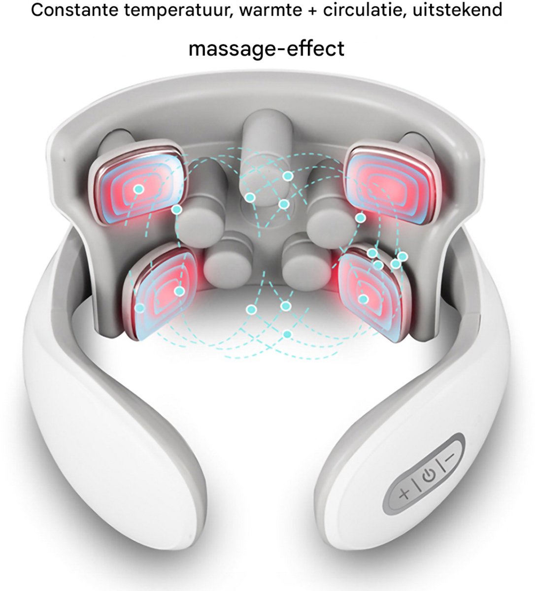 longziming Nekmassageapparaat met Warmte en 6 Modi - afbeelding 3