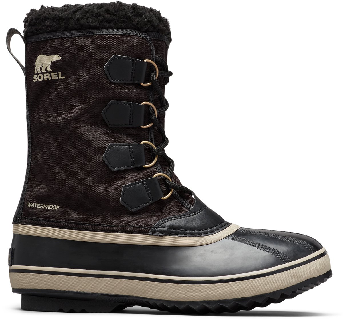 Sorel 1964 PAC™ NYLON WP Men's Snowboots - Black, Ancient Fossil - Maat 47