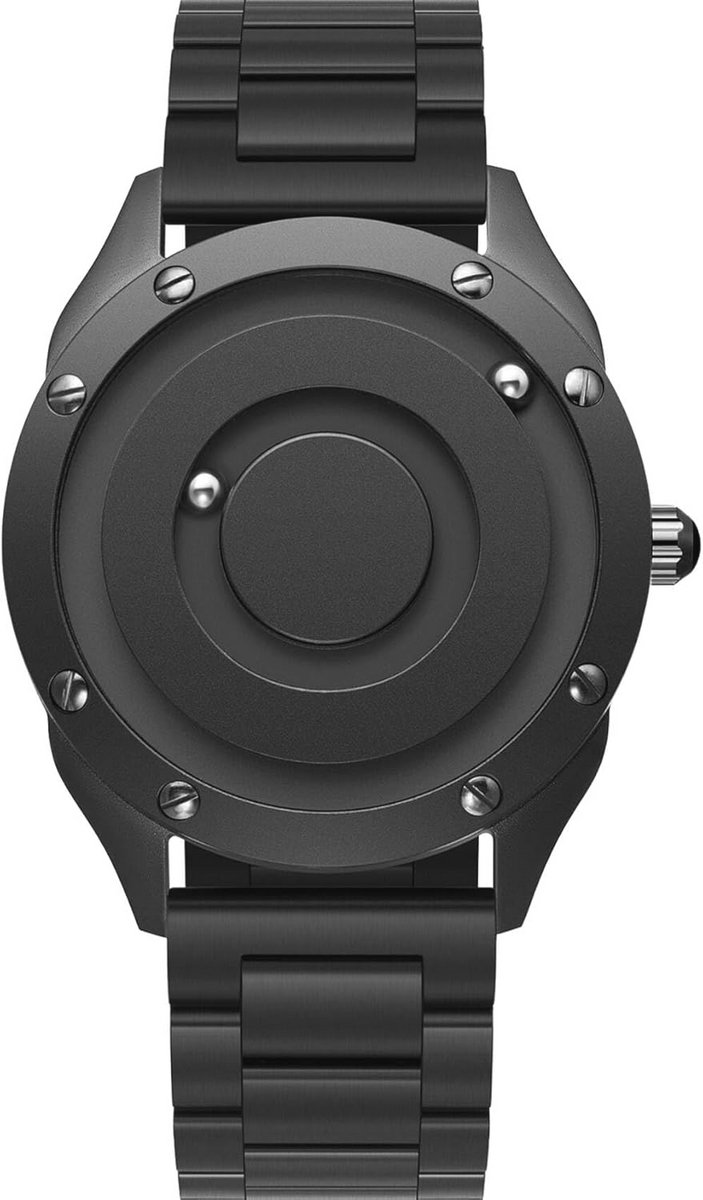 EUTOUR Herenhorloge, Magnetisch Horloge, Stalen Bal Horloge, 20mm Verwisselbare Band, Uniek Ontwerp Automatische Handen Horloge