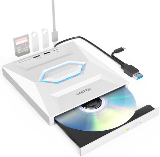UNITEK Externe CD&DVD-station | bol