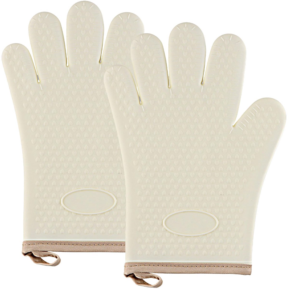 Unyqoos® Waterdichte en Hittebestendige Siliconen Ovenhandschoenen met Antislip Grip