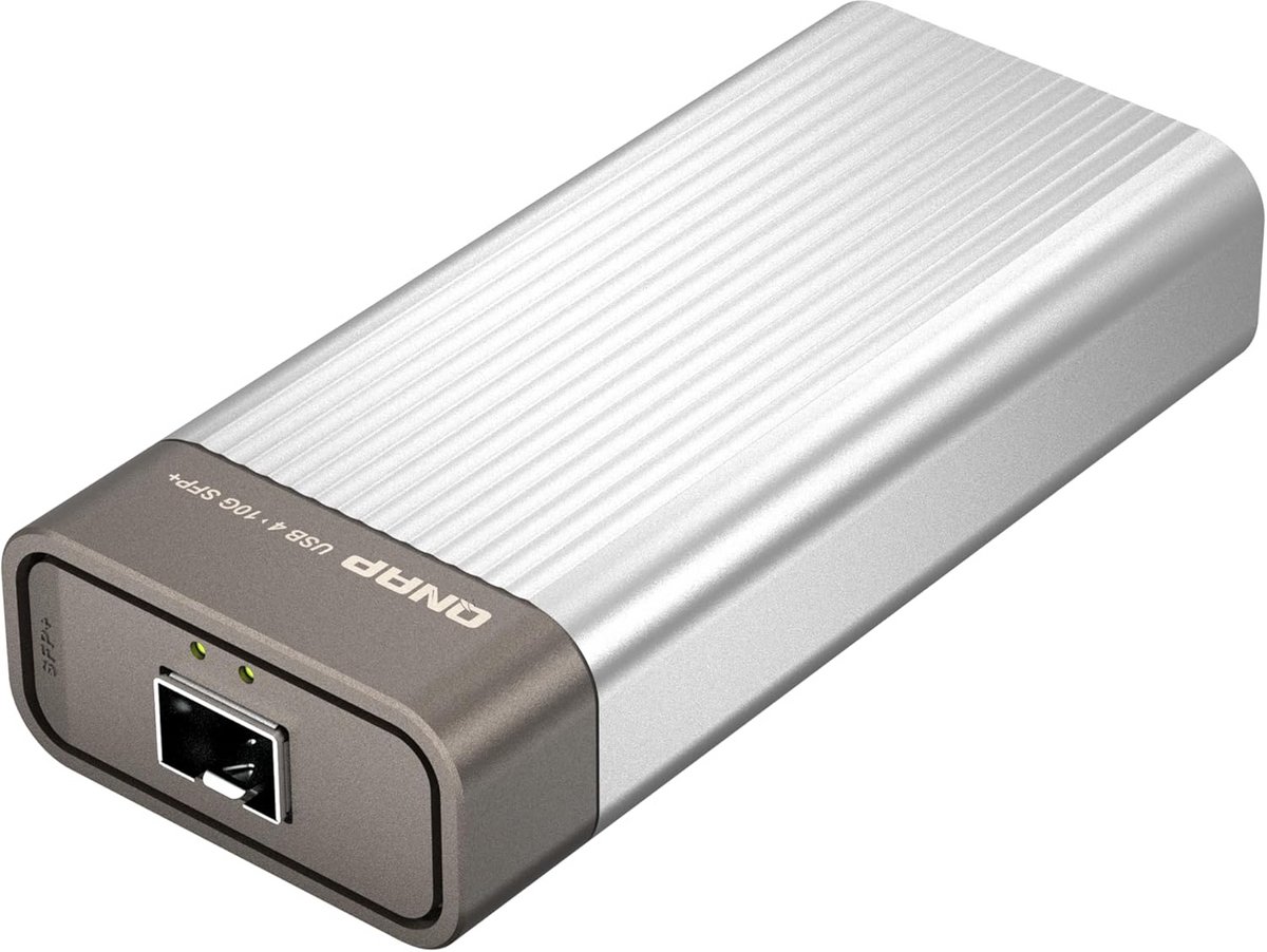 10GbE SFP+ Netwerkadapter naar USB 4 Type-C & Thunderbolt 3/4 Adapter